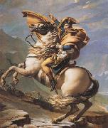 Jacques-Louis David Napoleon Crossing the Alps (mk08) oil painting picture wholesale